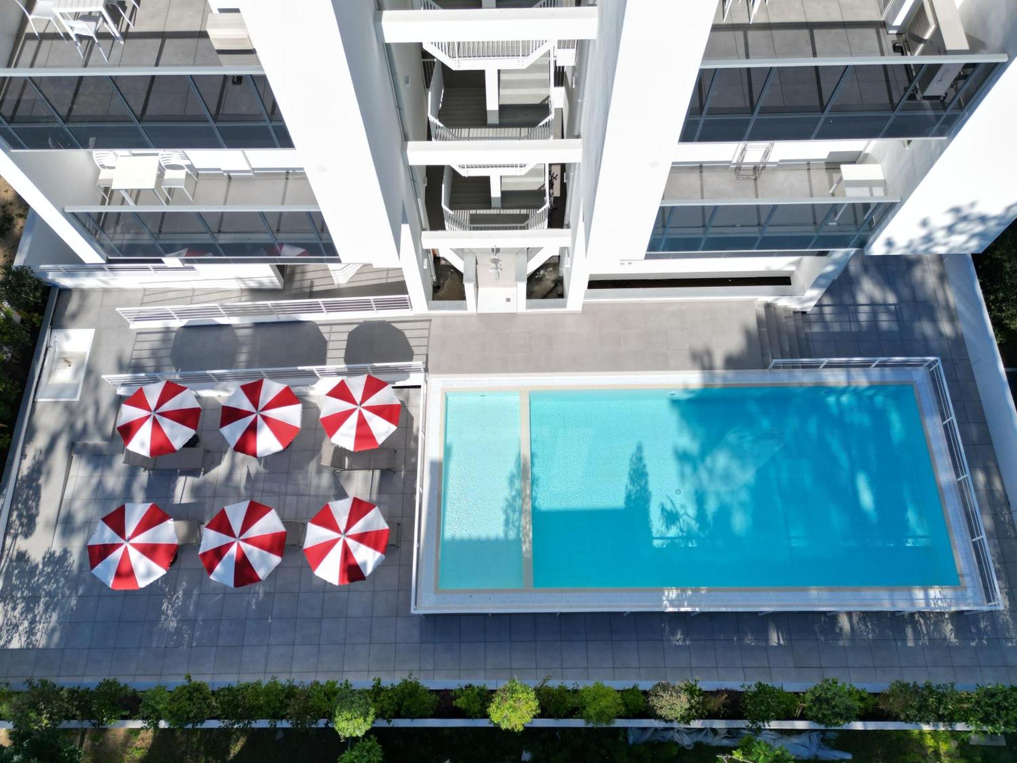 Nuovo Condominio Con Piscina E Garage Bibione Bagian luar foto